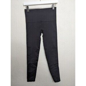 Spanx Womens Look At Me Now Seamless Leggings Pants Black Comfort‎ Minimal